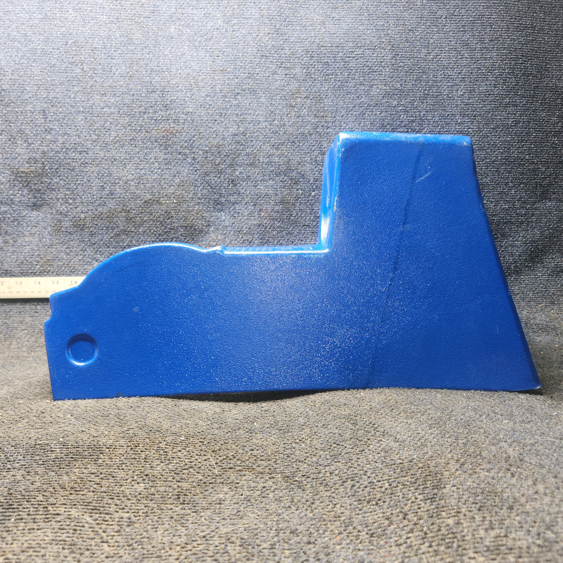 Used aircraft parts for sale, 0500233-4 cessna 172N Center Console Cover (Blue)