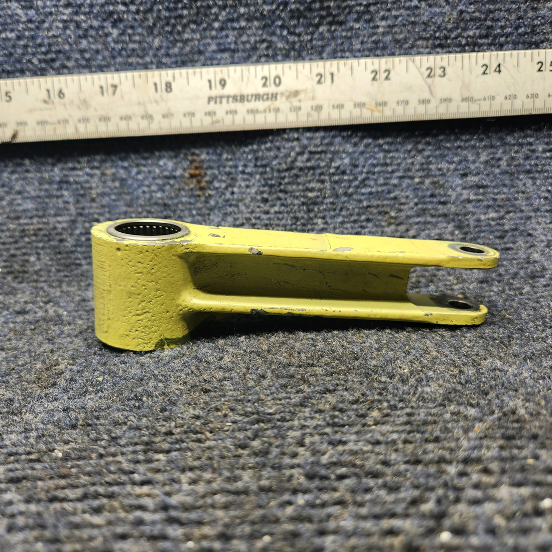 Used aircraft parts for sale, 002-820011-1 Beechcraft F33A NOSE GEAR RETRACT IDLER ARM ASSEMBLY