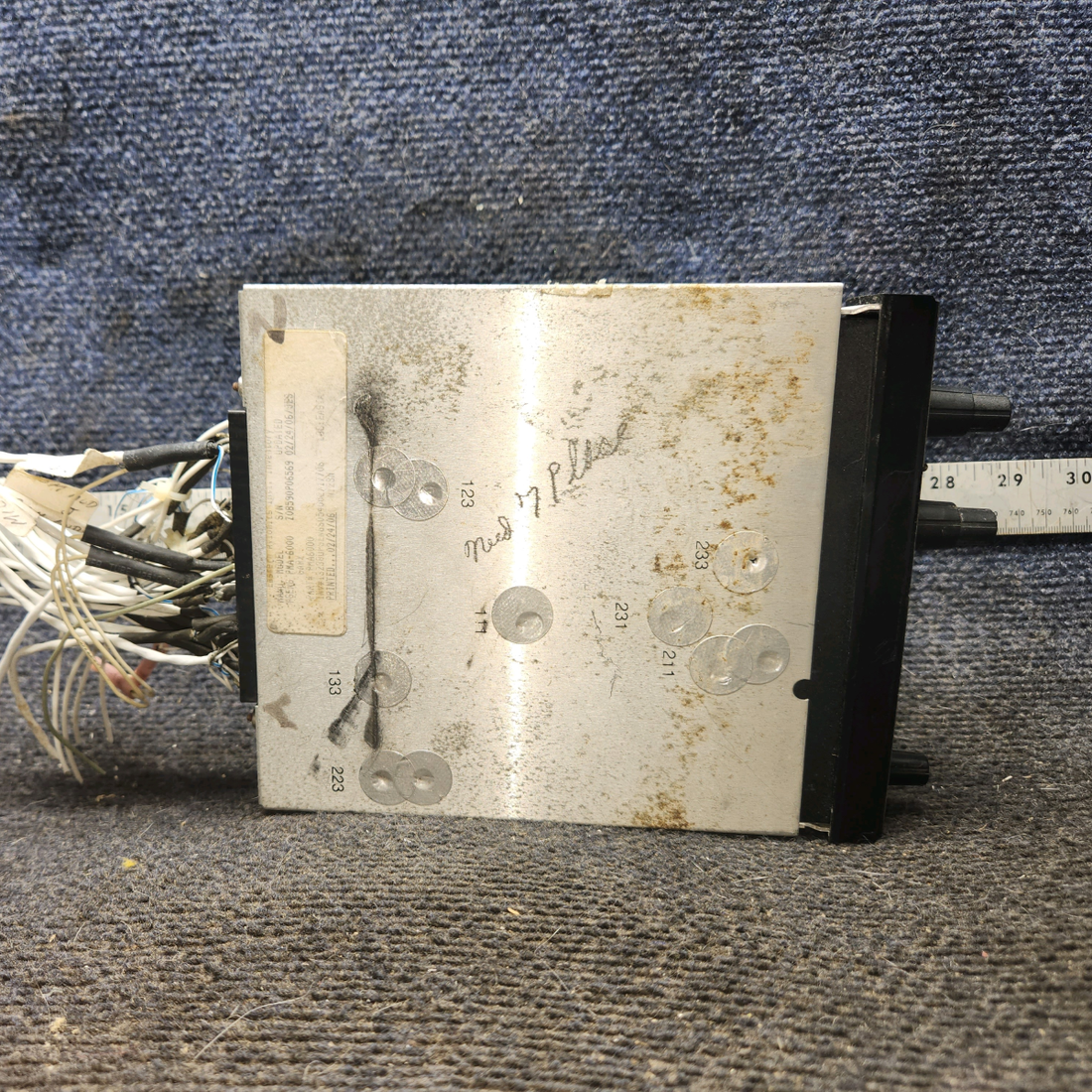 Used aircraft parts for sale, PMA6000M-C PS Engineering cessna 172N Audio Panel