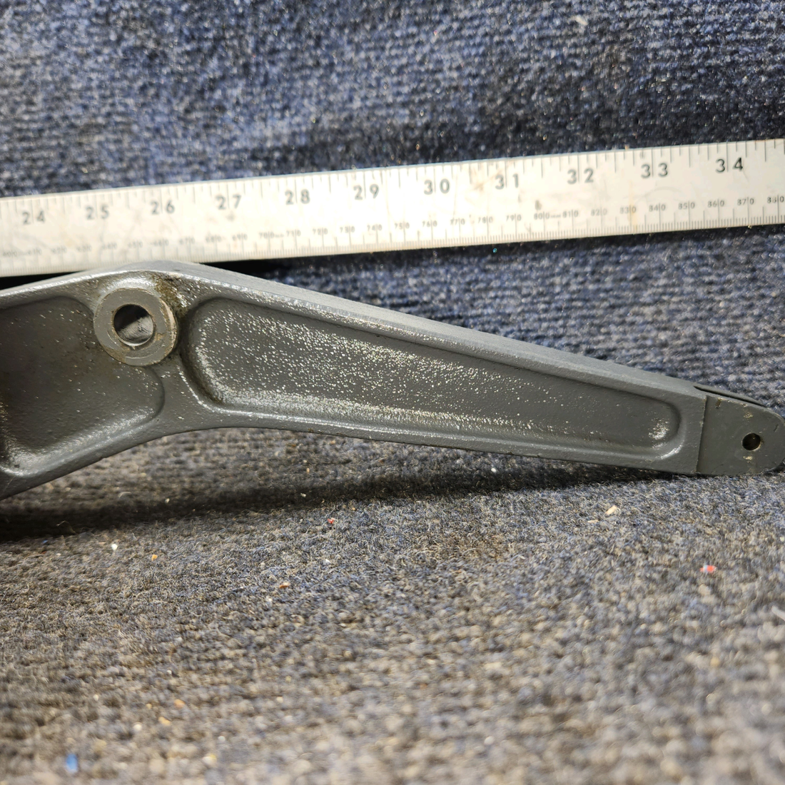Used aircraft parts for sale, 33-524017-3 Beechcraft 35-33 Bellcrank Elevator Aft