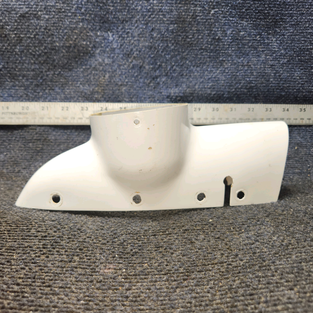 Used aircraft parts for sale, 63514-006 PIPER PA28-140 Tip Vertical Fin For Rotating Beacon
