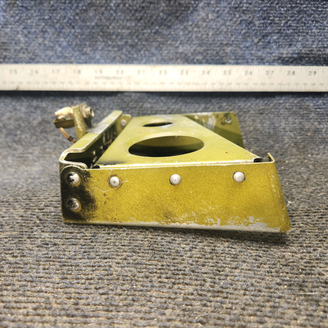 Used aircraft parts for sale, 67206-002 piper PA-28-181 Engine Control Support Assembly