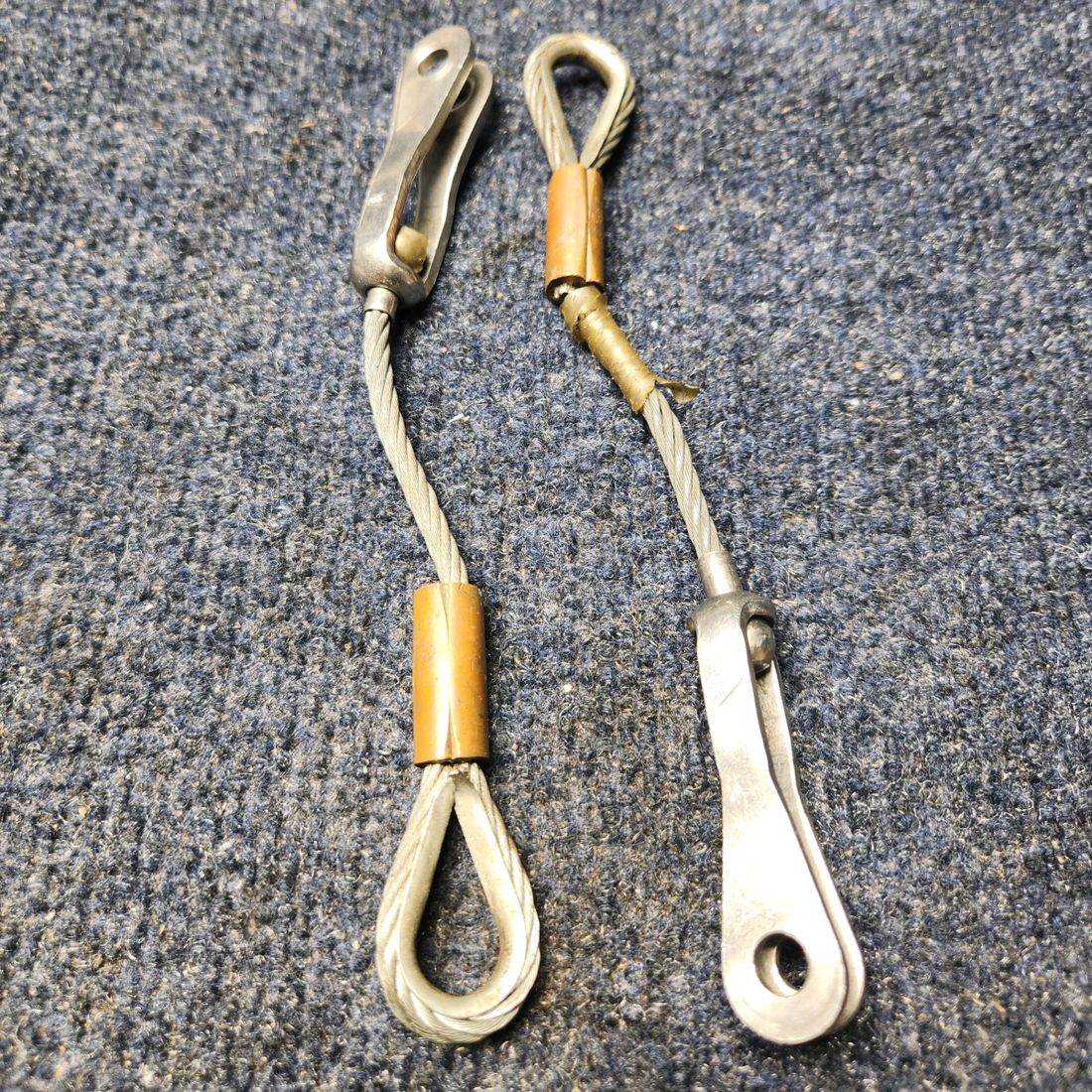 Used aircraft parts for sale, 96908-000 Piper PA32RT-300 SEAT BELT ATTACH CABLE ASSEMBLY (FORWARD OR AFT) PRICE PER EACH
