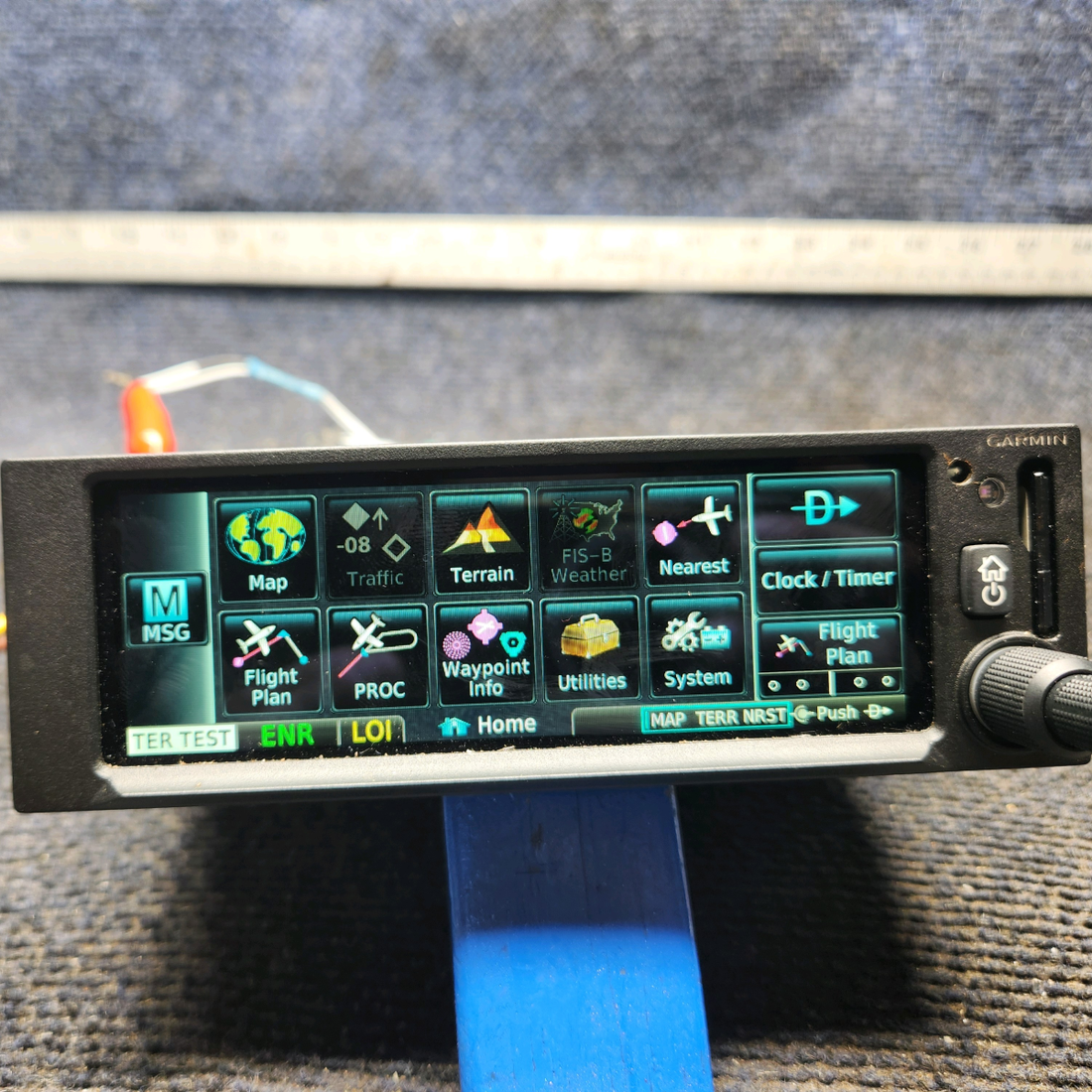 Used aircraft parts for sale, 011-04377-00 Garmin GPS-175 Cessna 182G WAAS IFR-Approach GPS / MFD / Moving Map