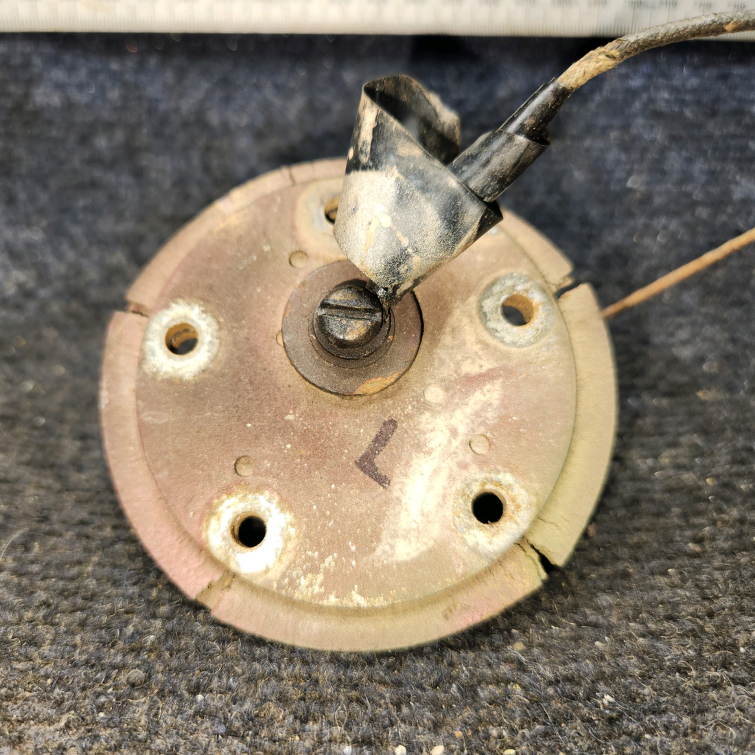 Used aircraft parts for sale, 0523557-1 Cessna 172 Fuel Gauge Transmitter (Core)