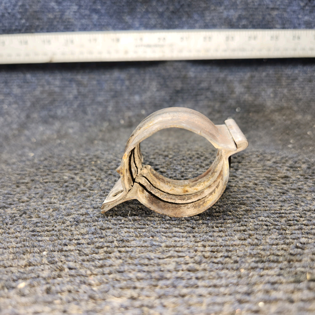 Used aircraft parts for sale, 0550176-50 Cessna 172E Exhaust Clamp Assy