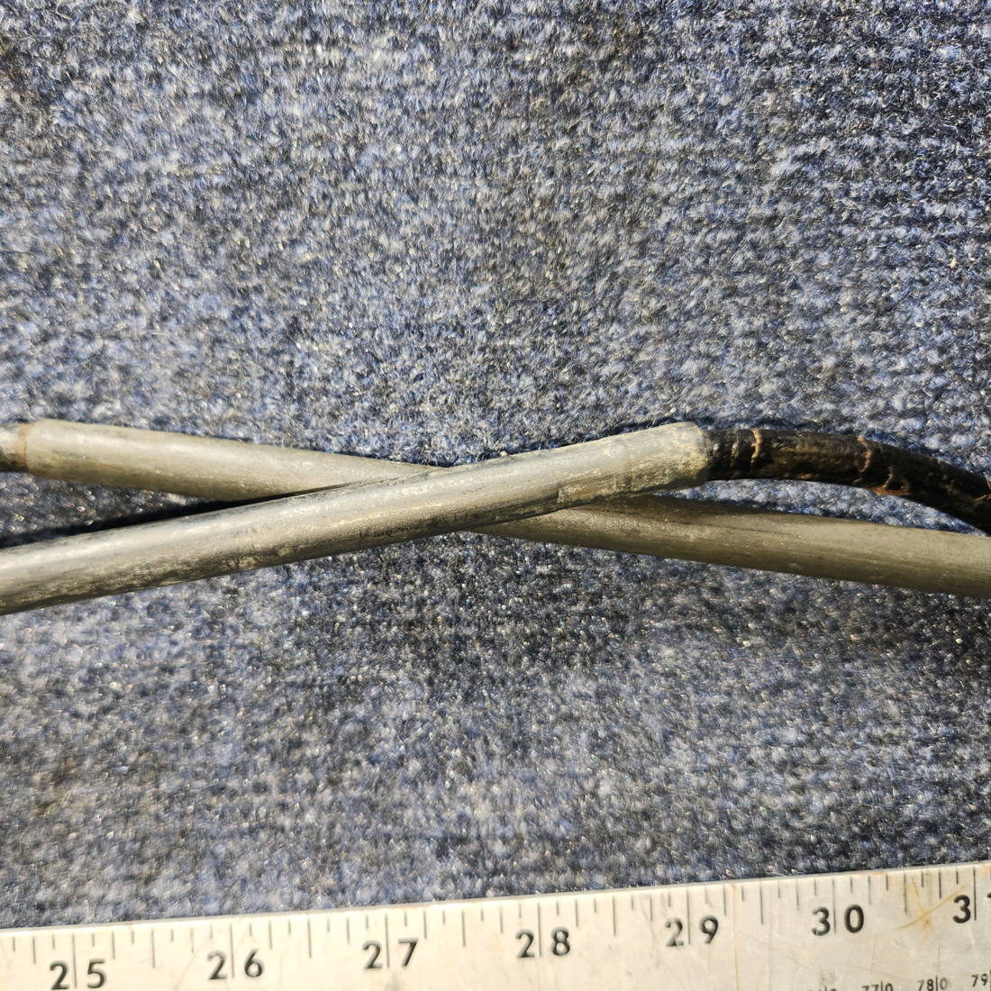 Used aircraft parts for sale, S1222-2 Cessna 172F Control Cable Assembly Throttle (Length: 45.5")