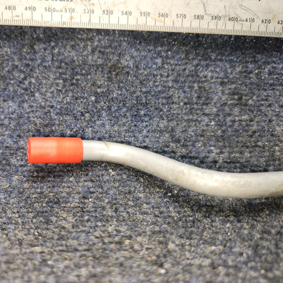Used aircraft parts for sale, 68761 Lycoming Piper PA28-140 Oil Drain Tube for Cylinders
