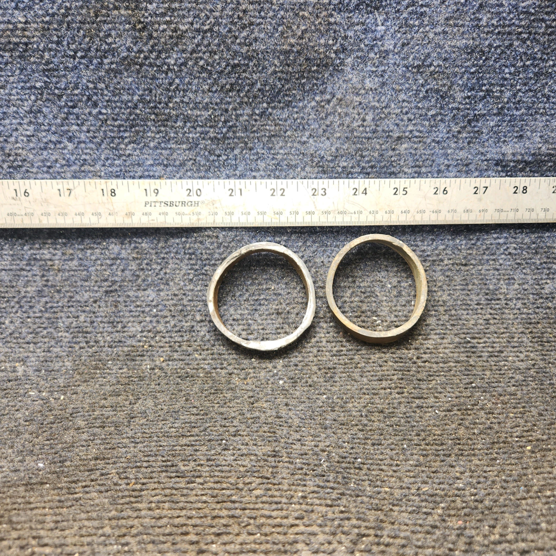 Used aircraft parts for sale, 0550176-22 Cessna 172E Exhaust Shroud Seal Set