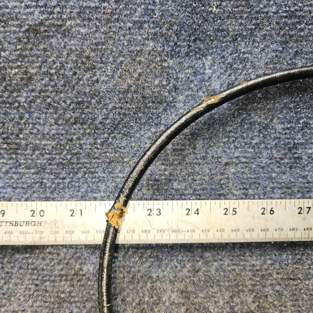 Used aircraft parts for sale, S1222-2 Cessna 172F Control Cable Assembly Throttle (Length: 45.5")