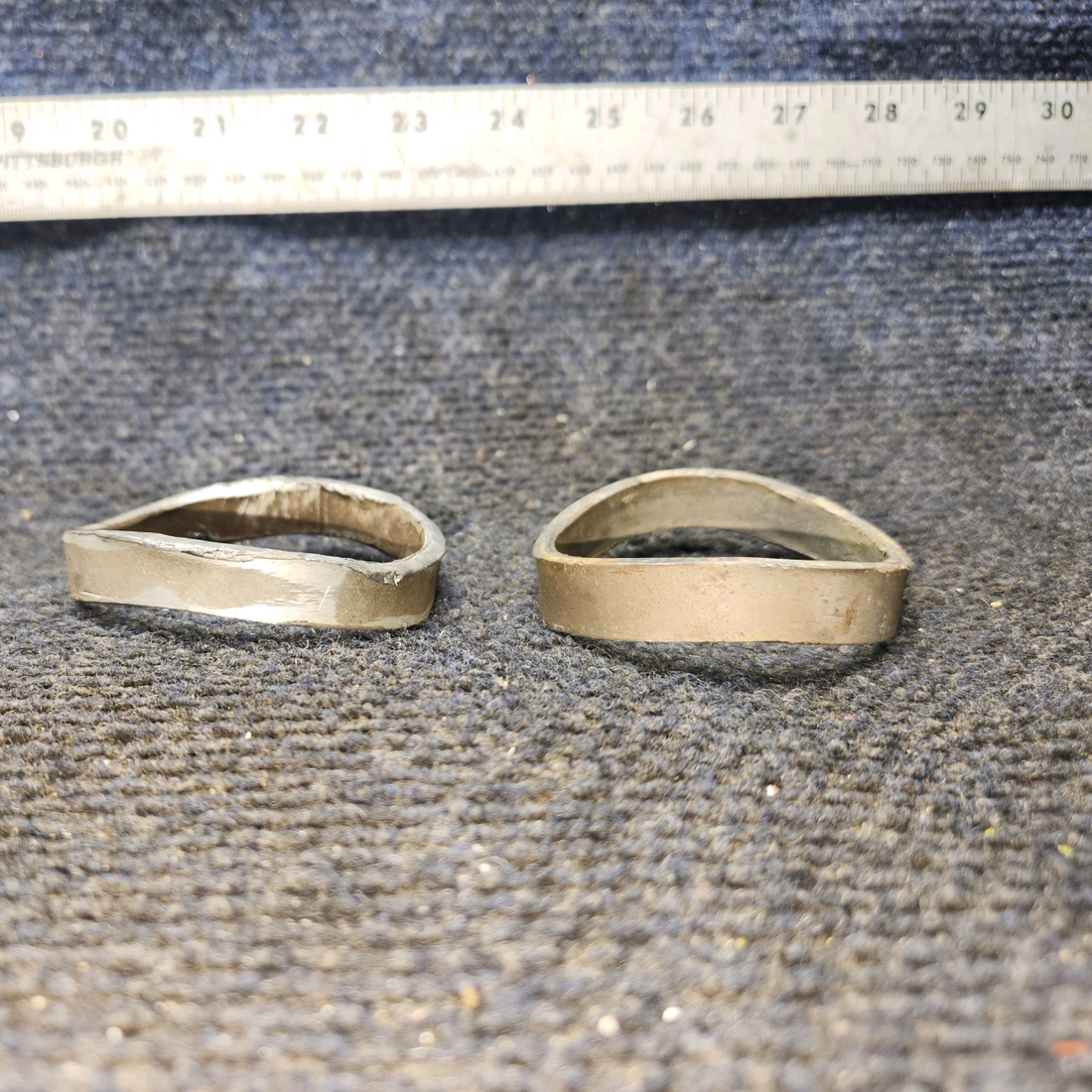 Used aircraft parts for sale, 0550176-22 Cessna 172E Exhaust Shroud Seal Set