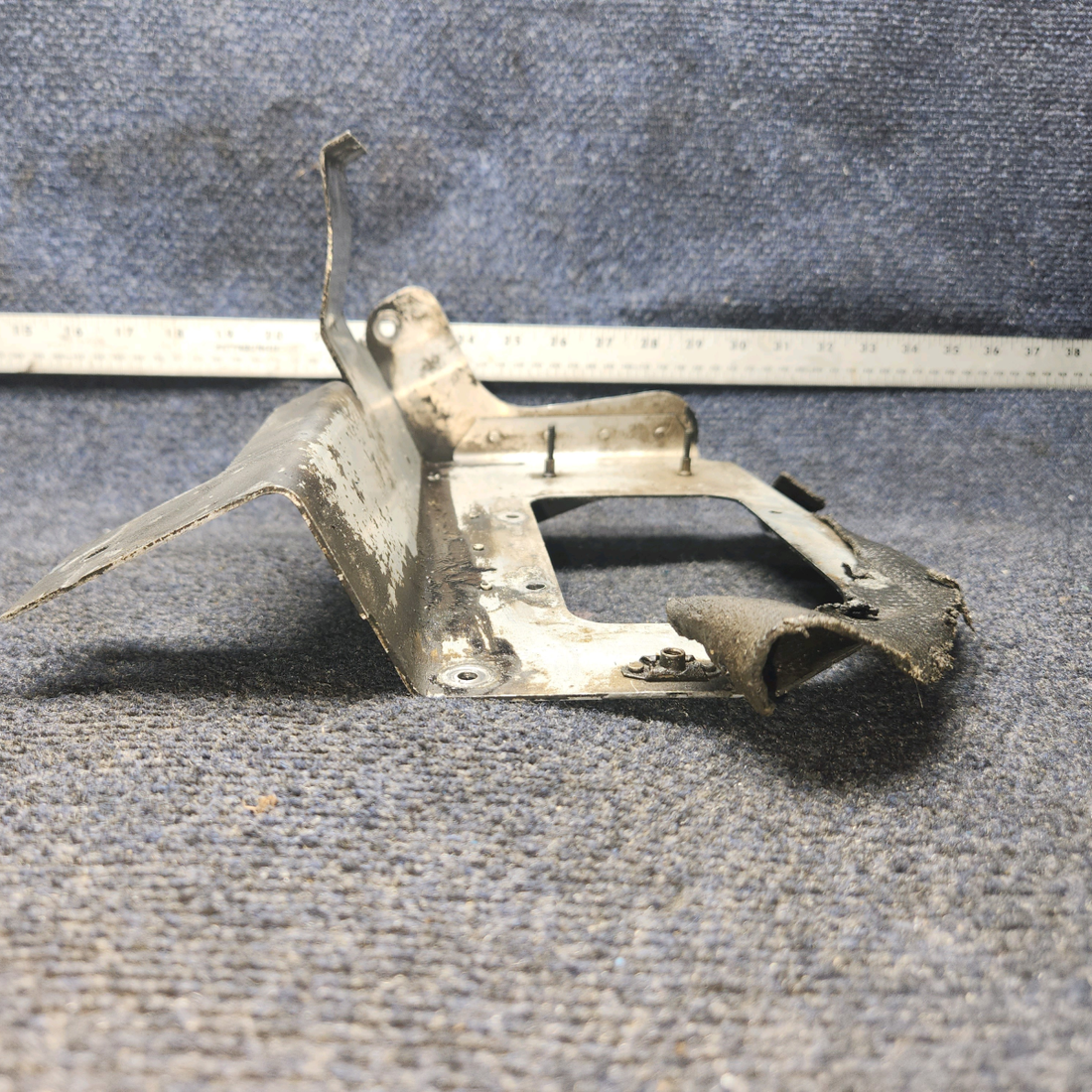 Used aircraft parts for sale, 63610-000 Lycoming O-320 Piper PA28-140 Front Baffle - LH