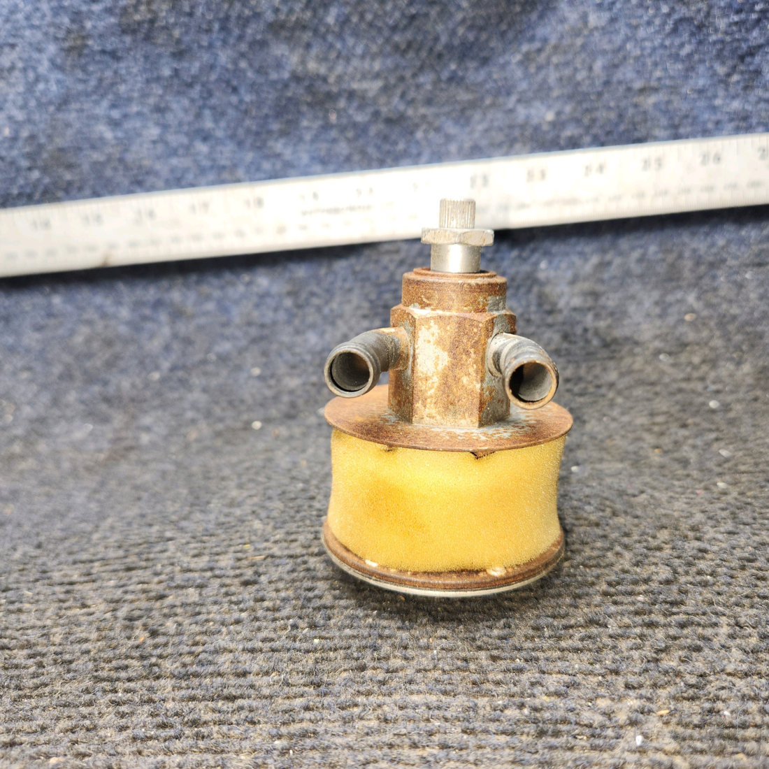 Used aircraft parts for sale, 2H3-16 Airborne MFG Piper PA-28-140 Vacuum Regulator Valve Assembly