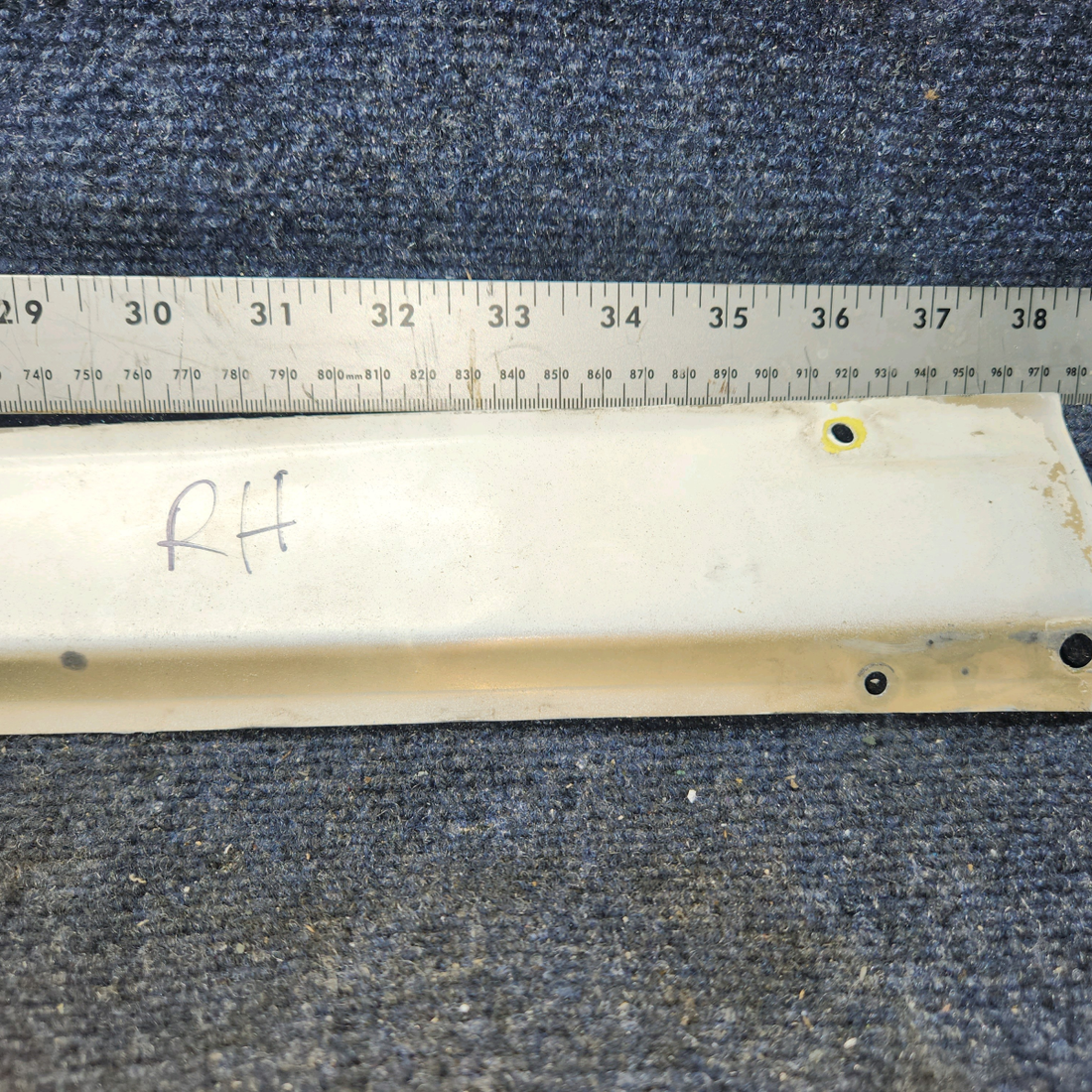 Used aircraft parts for sale, 96-440010-12 BEECHCRAFT 95-55B Vertical Fairing Skin - RH