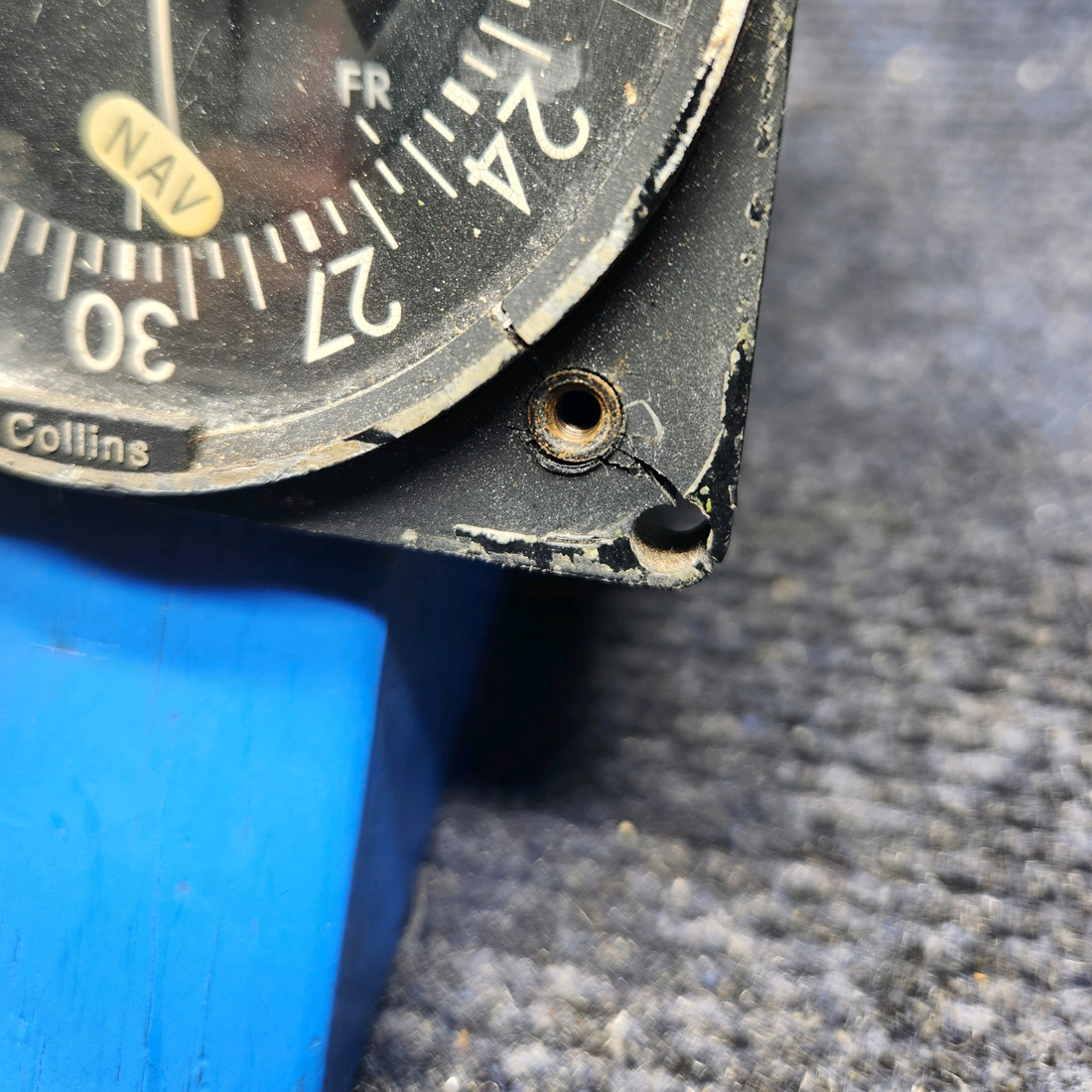 Used aircraft parts for sale, 622-2082-003 Collins IND-350 NAVIGATION INDICATOR (14V)