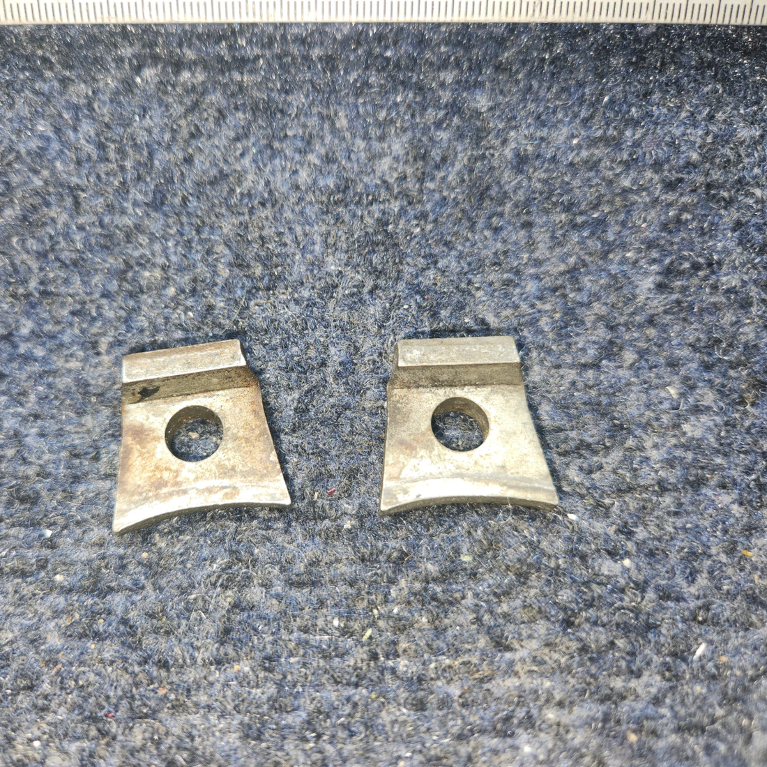 Used aircraft parts for sale, 66M21195 Lycoming 0-320-E2A American Gruman A1A MAGNETO CLAMP SET OF 2