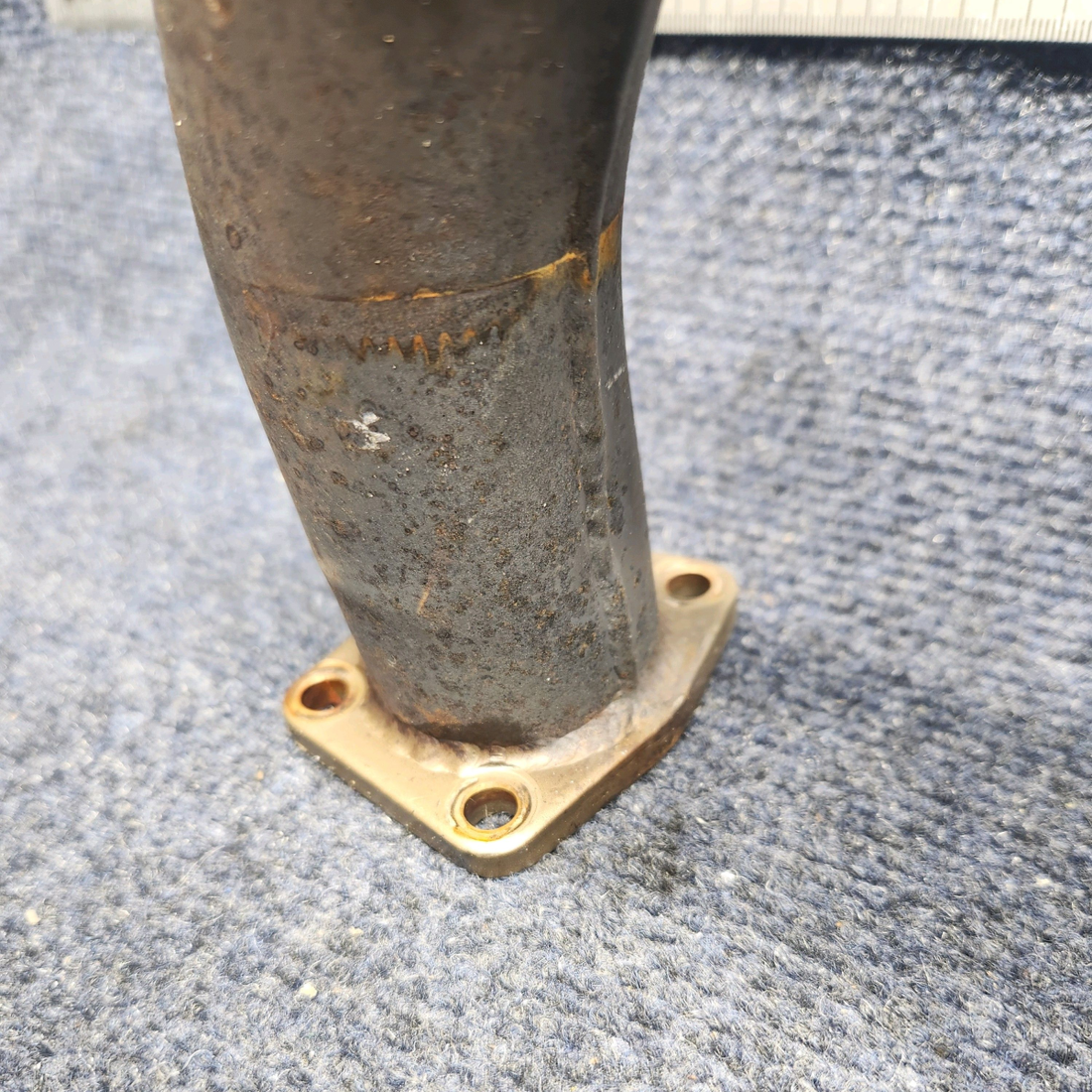 Used aircraft parts for sale, 35-95011 Beechcraft F33A EXHAUST STACK ASSEMBLY LH W/ PROBE HOLES