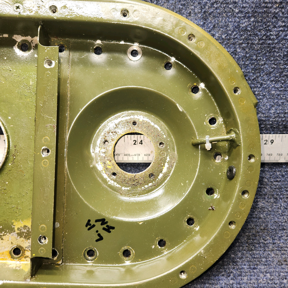 Used aircraft parts for sale, 23426-002 PIPER PA-24-250 Fuel Cell Access  Plate Assembly LH