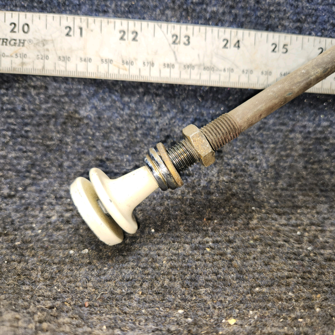 Used aircraft parts for sale, S1241-3 Cessna 182G Cabin Heat Control Cable (Length: 53.8")