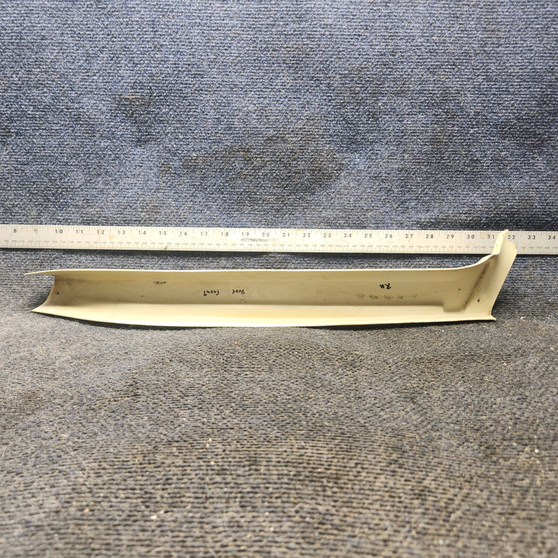 Used aircraft parts for sale, 79171-13 piper PA-28-181 Lower Windshield Bow Cover - RH