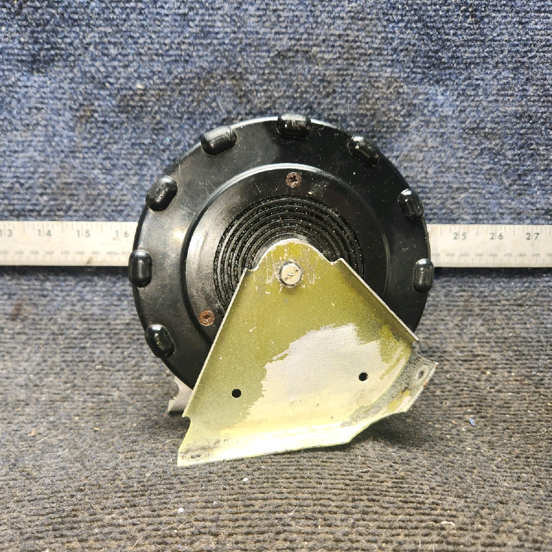 Used aircraft parts for sale, 68414-003, 65633-000 piper PA-28-181 Stabilator Trim Wheel Assembly w/ Bracket