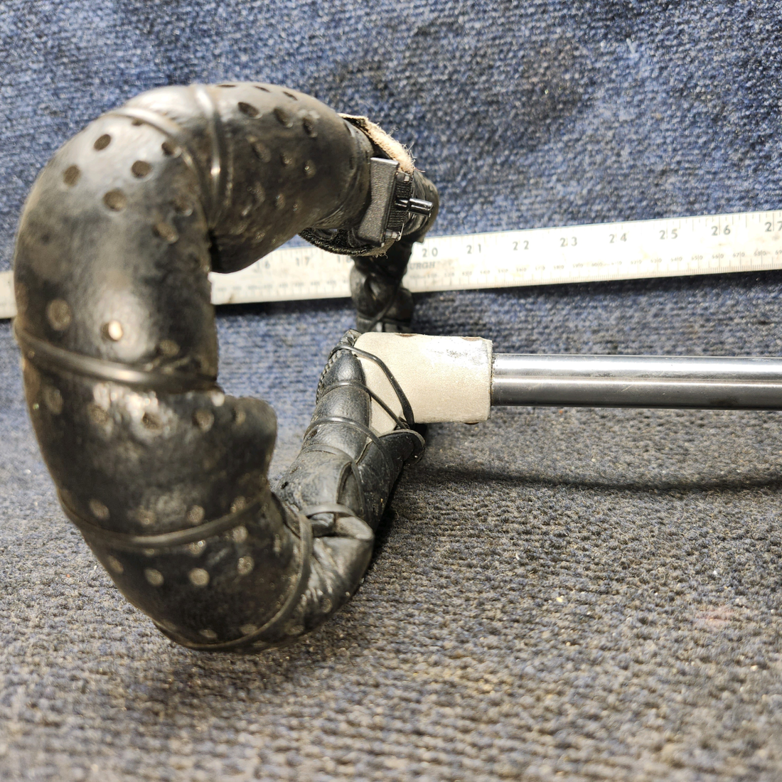 Used aircraft parts for sale, 0513127-5 Cessna 172 Control Wheel (Worn) (Diameter: 1.75”, Length: 16.5”)
