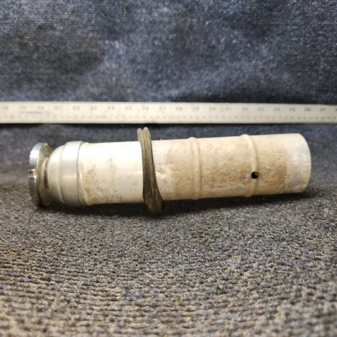 Used aircraft parts for sale, 0411078-2 Cessna C175 Outside Temp Indicator W/ Vent Tube