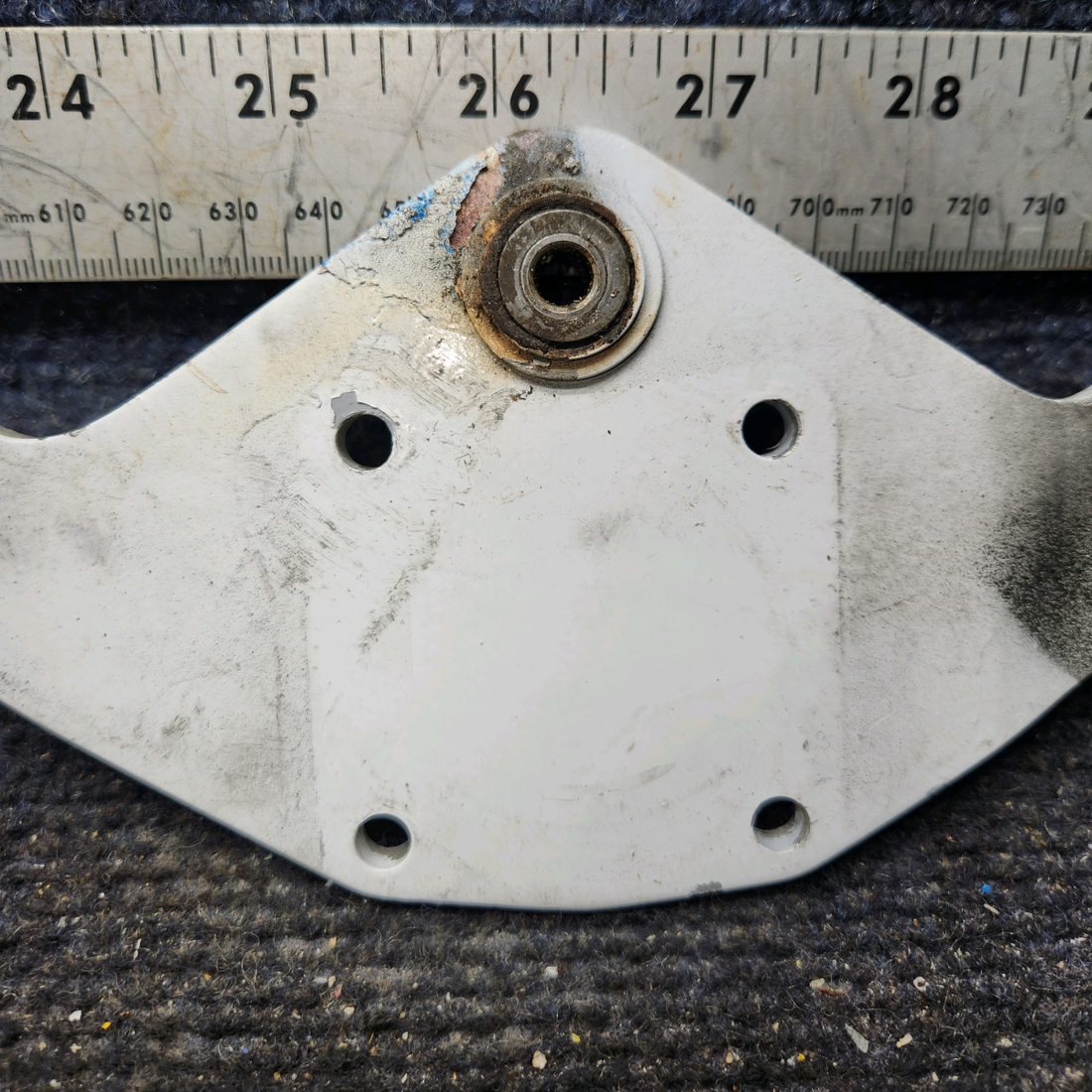 Used aircraft parts for sale, 0534122-1 Cessna 172E Elevator Bellcrank Aft