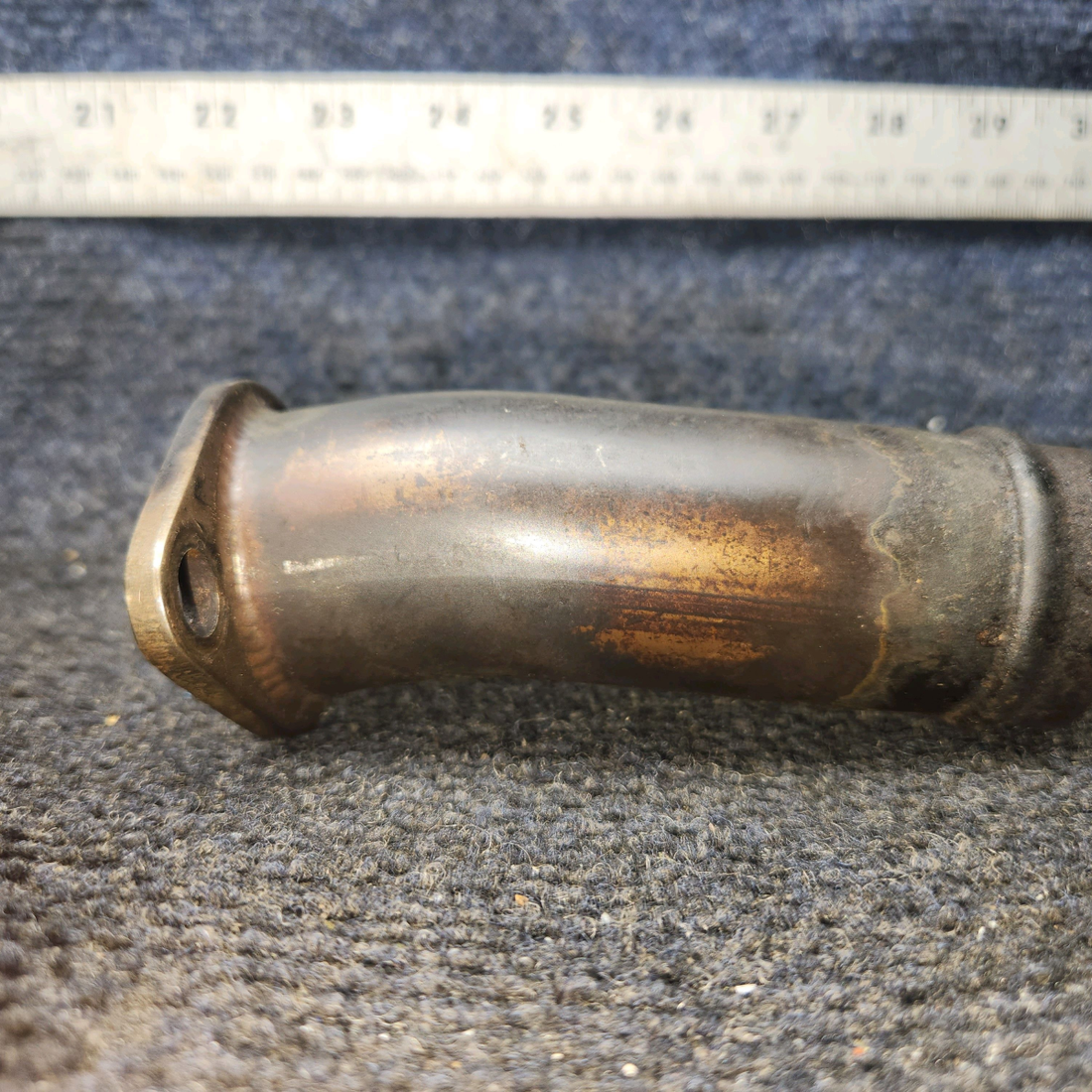 Used aircraft parts for sale, 0550176-57 Continental O-300-D Cessna 172F Exhaust Curved Riser