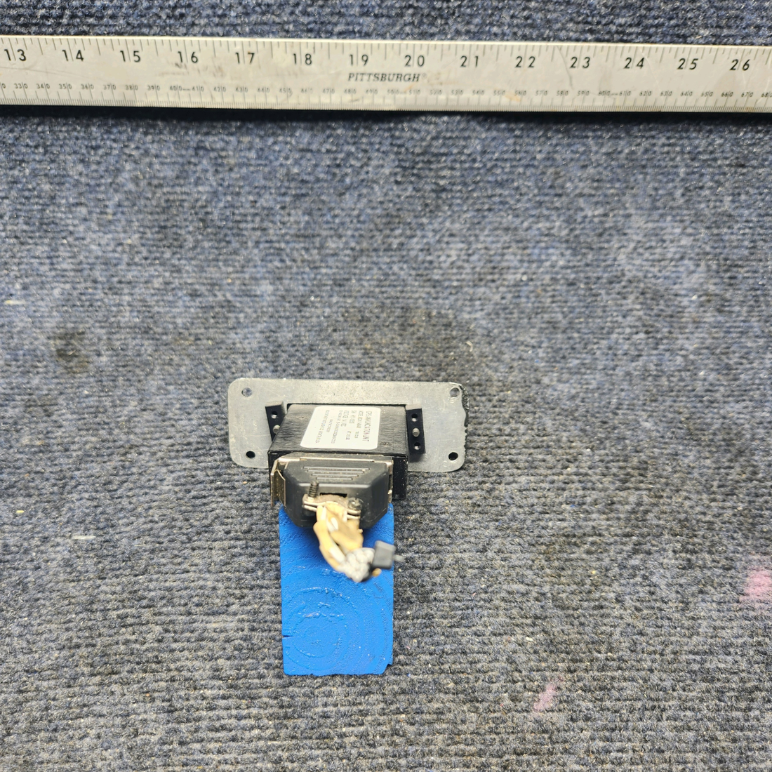 Used aircraft parts for sale, MD41-1484W Mid-Continent Beechcraft F33A GPS ANNUNCIATOR DISPLAY UNIT (VOLTS: 14)