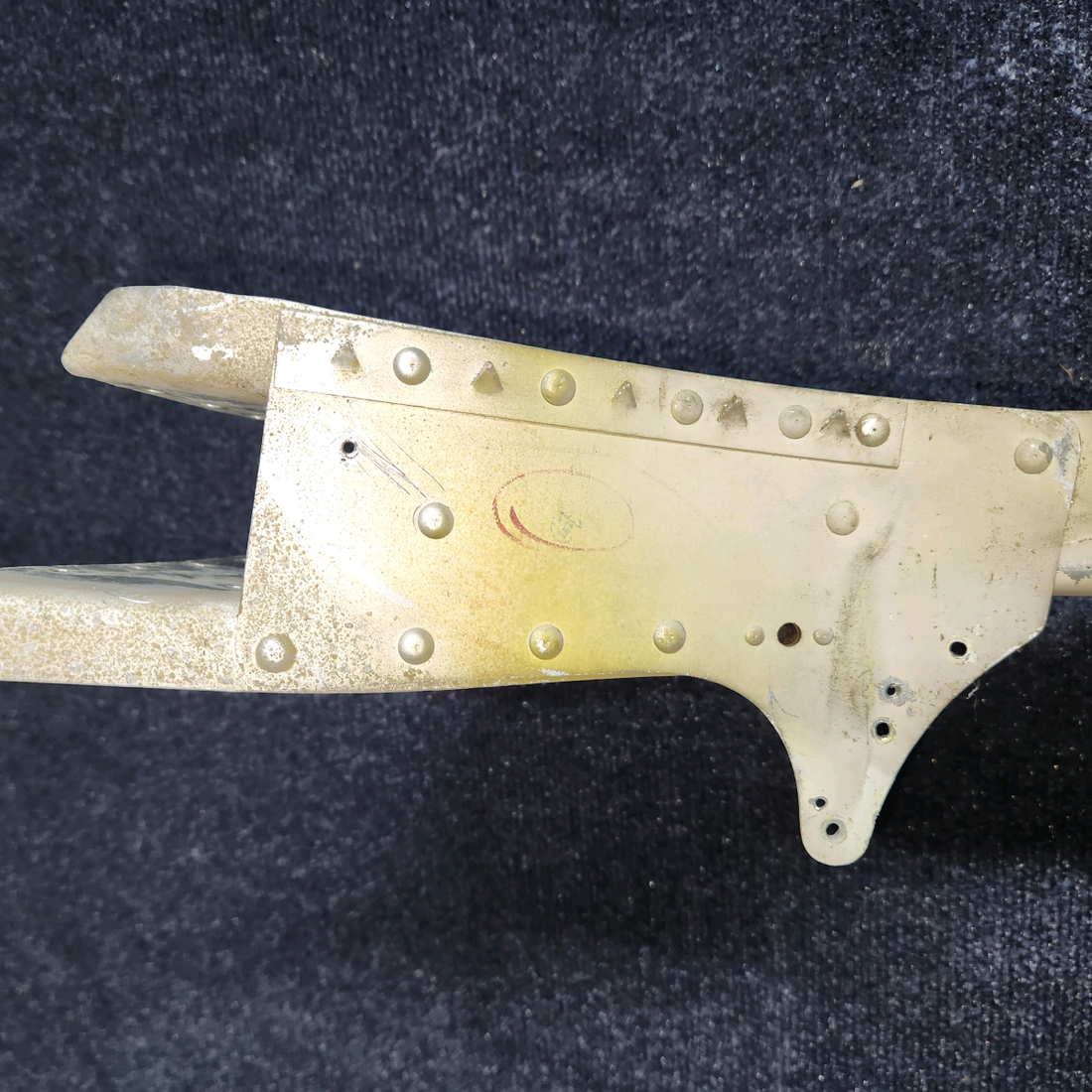 Used aircraft parts for sale, 0513007-5 Cessna 172E Front Doorpost Bulkhead Assembly LH