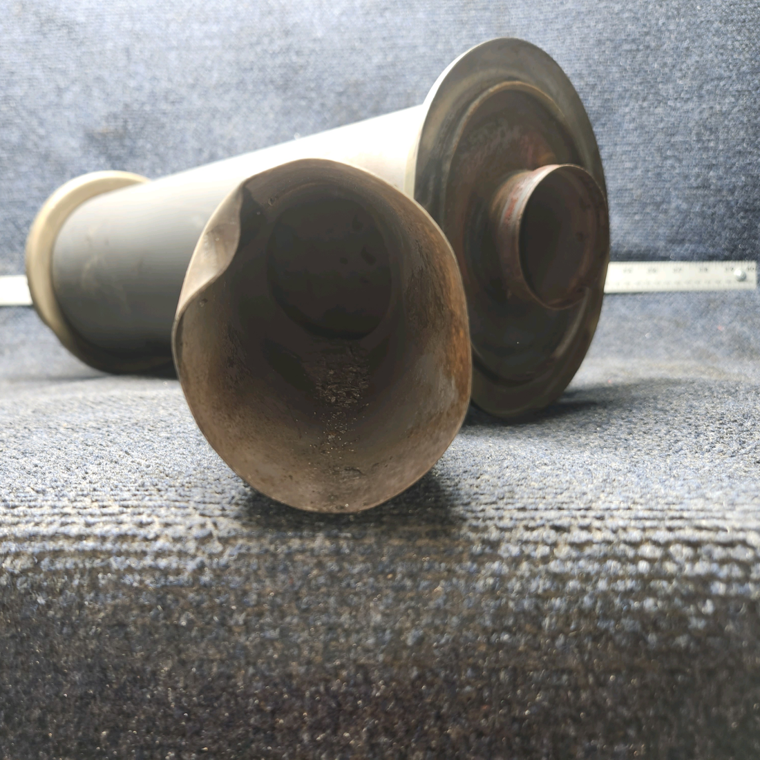 Used aircraft parts for sale, 0750161-28 Cessna 182G Muffler Assy