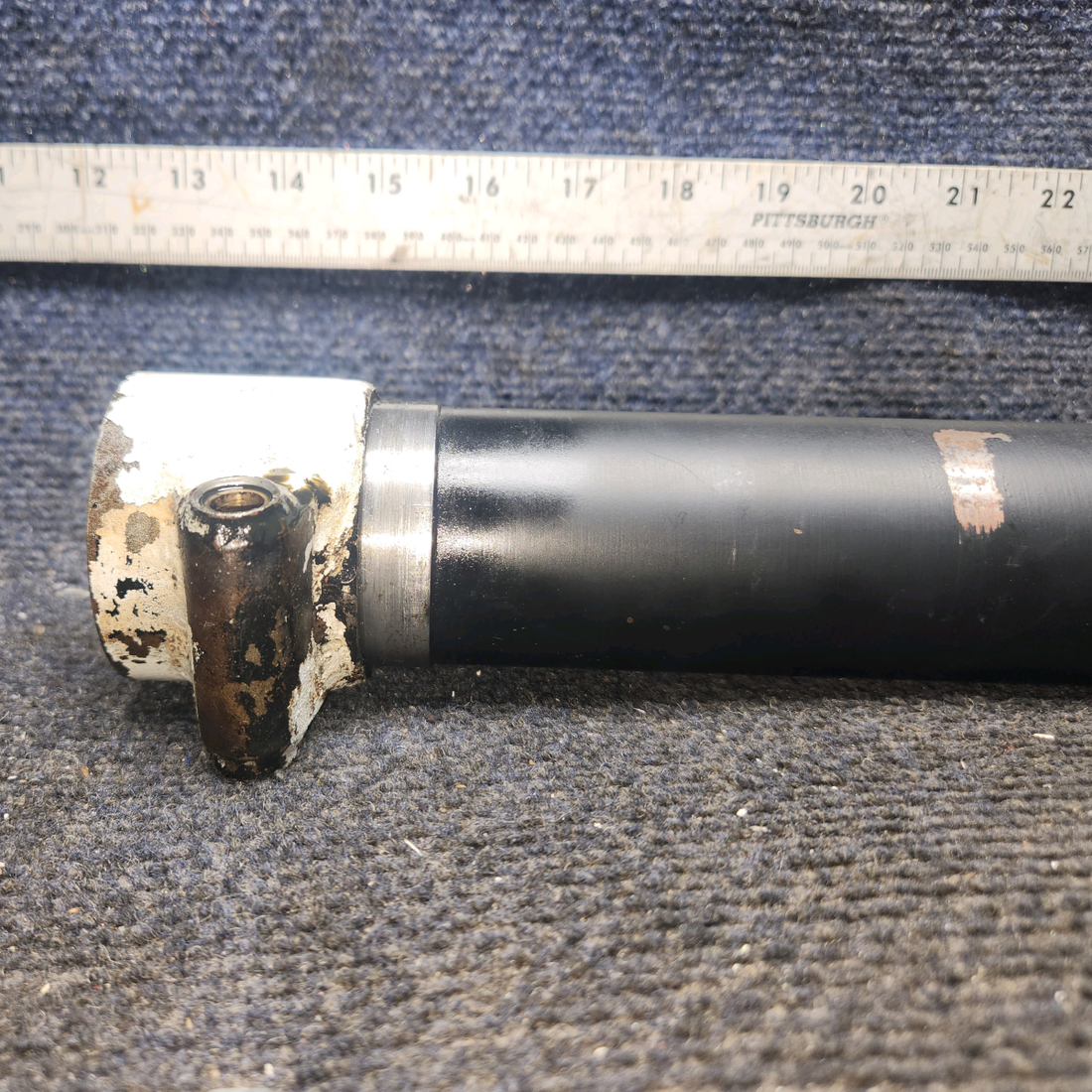 Used aircraft parts for sale, 65888-000 Piper PA-28-140 Nose Gear Outer Upper Tube Assembly