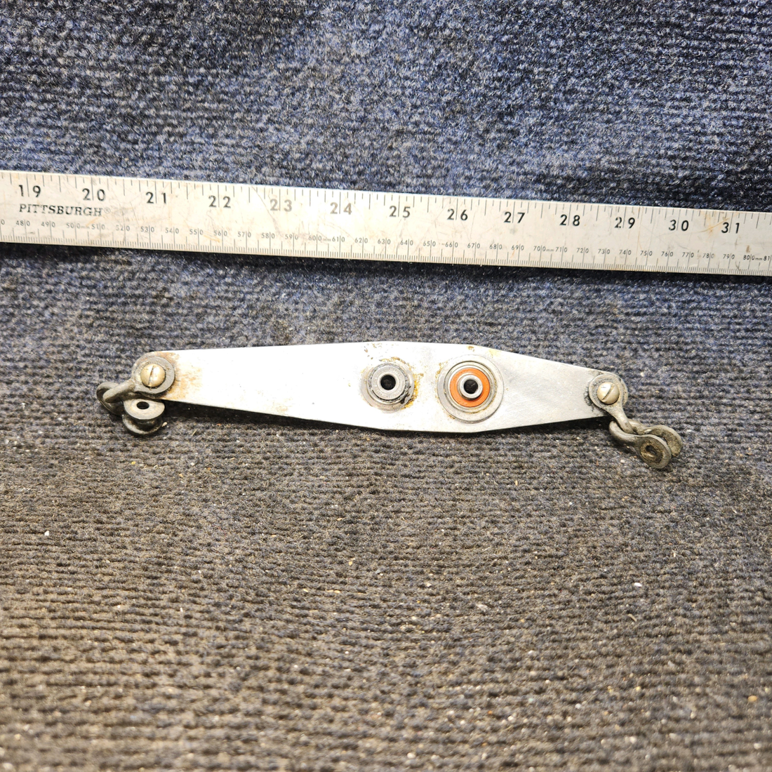 Used aircraft parts for sale, 0411258 cessna 150G Forward Elevator Bellcrank