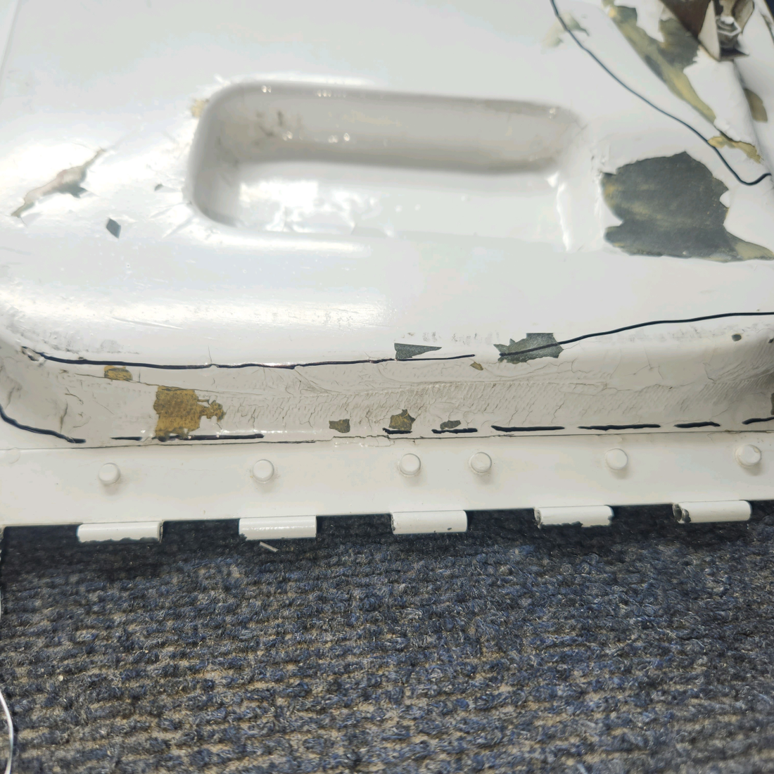 Used aircraft parts for sale, 67090-011 Piper PA32RT-300 Main Gear Door Assembly - RH