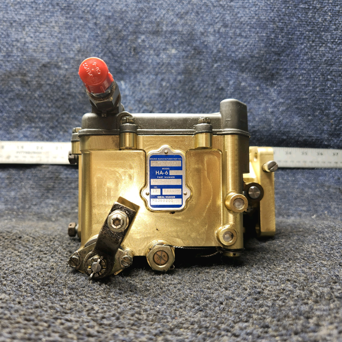 Used aircraft parts for sale, LW-16518-85 Carburetor Assembly – Used, Appears Factory New