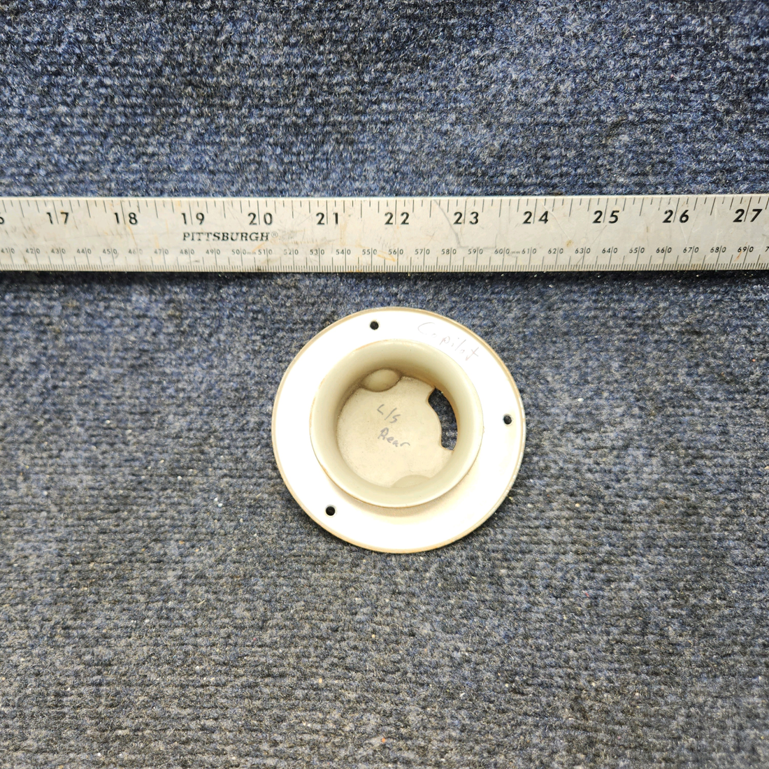 Used aircraft parts for sale, 21154-002 / 21156-000 PIPER PA-24-250 Cabin Air Ventilator Assembly W/ Plate