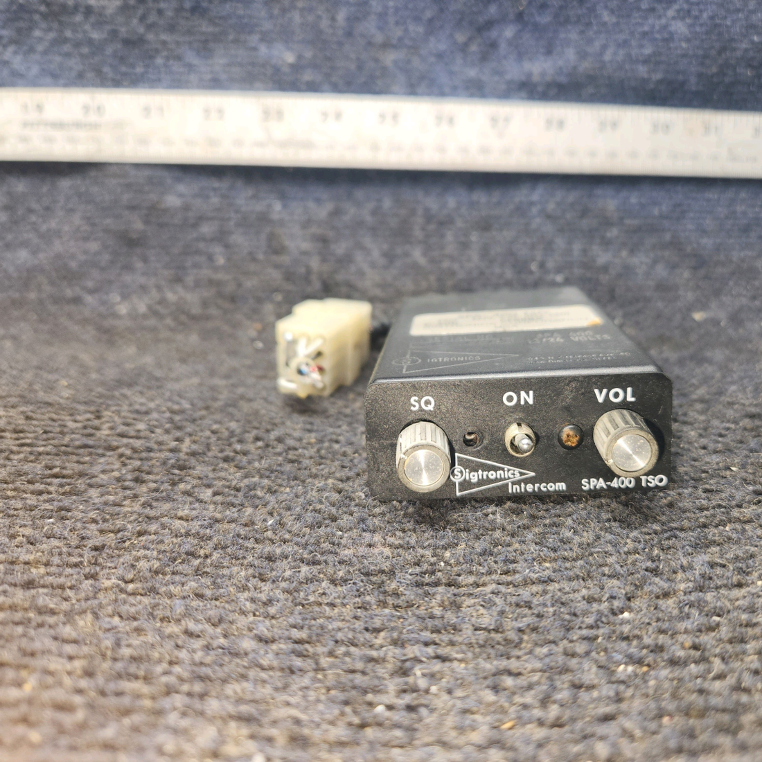 Used aircraft parts for sale, SPA-400 Piper PA-28-140 4-Place Panel-Mounted Intercom