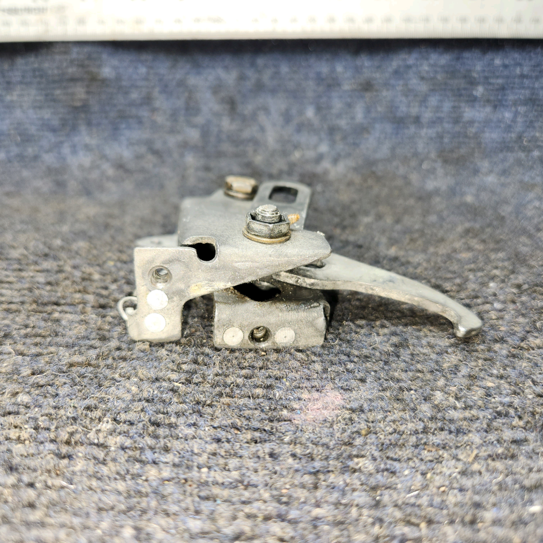 Used aircraft parts for sale, 35-410456-3 BEECHCRAFT 95-55B Upper Latch Bracket Assembly