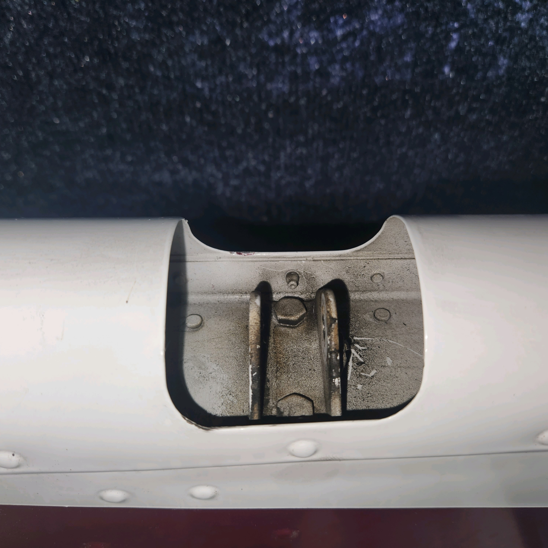 Used aircraft parts for sale, 20729-016 PIPER PA-24-250 Rudder Assembly W/ Counter Balance Kit