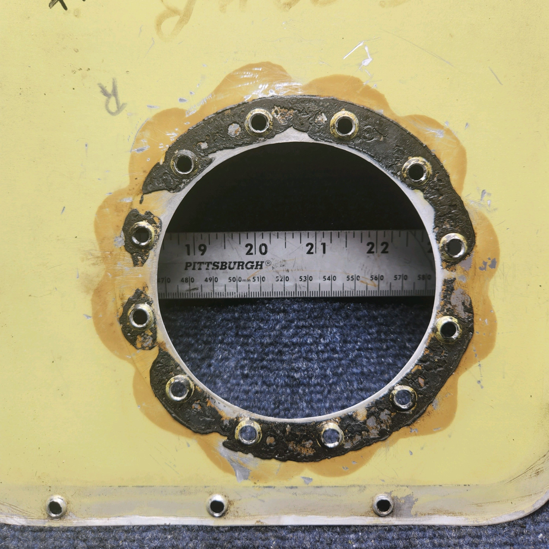 Used aircraft parts for sale, 95-110041-62 Beechcraft F33A DOOR ASSY FUEL ACCESS RH
