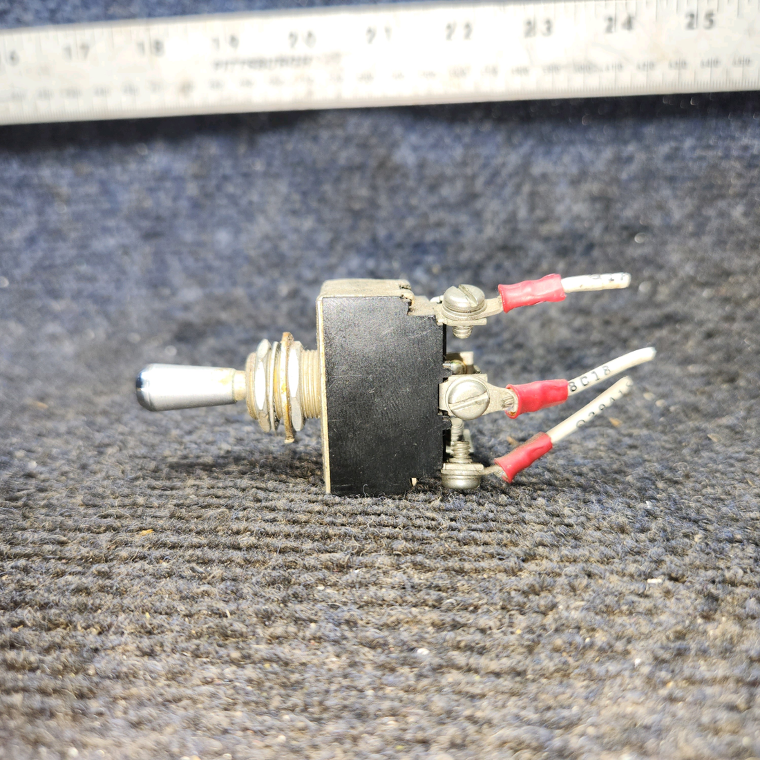 Used aircraft parts for sale, 35-380053-3 Beechcraft 95-B55 Toggle Switch Assy