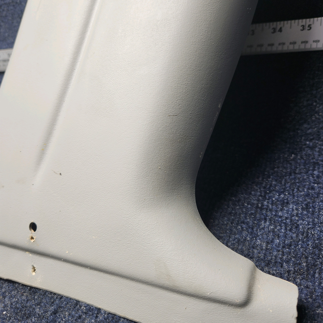 Used aircraft parts for sale, 78349-008 Piper PA32RT-300 COVER - WINDOW TRIM MIDDLE RIGHT