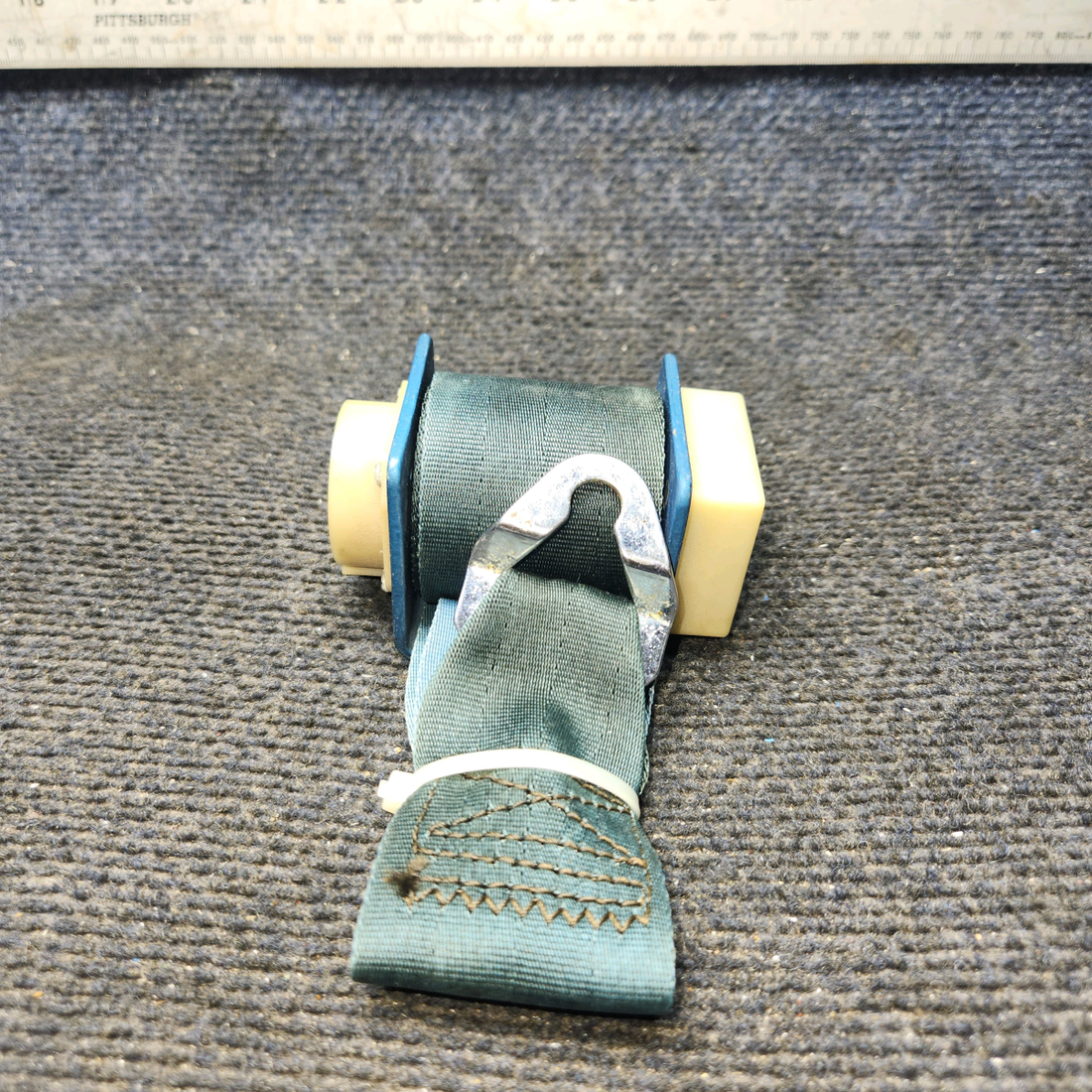 Used aircraft parts for sale, 7360191-405 America Safety Beechcraft C23 SUNDOWNER Inertia Reel Seatbelt Assembly
