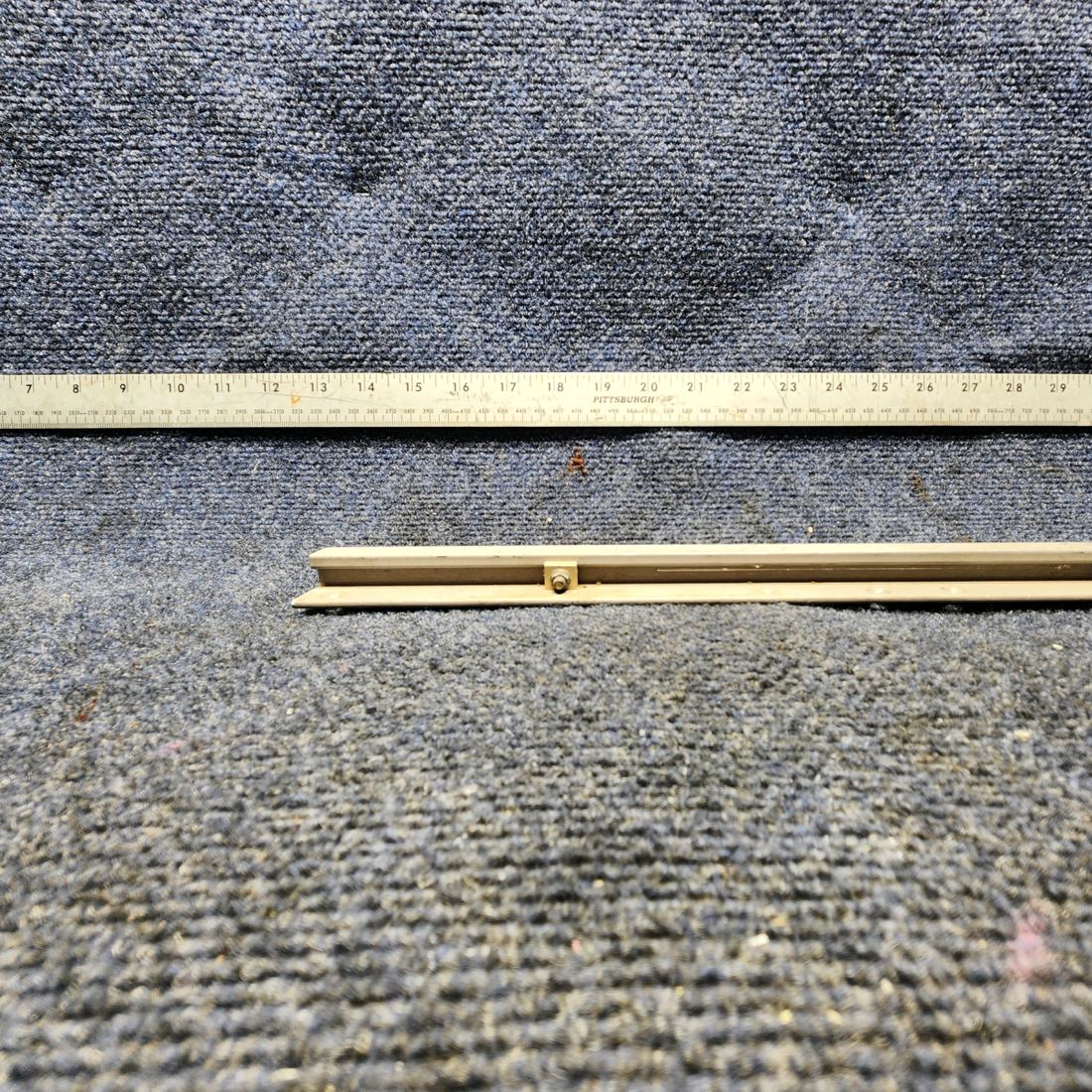 Used aircraft parts for sale, 33-534031-31 Beechcraft F33A SIDE SEAT TRACK / REAR INDBOARD OR OUTBOARD