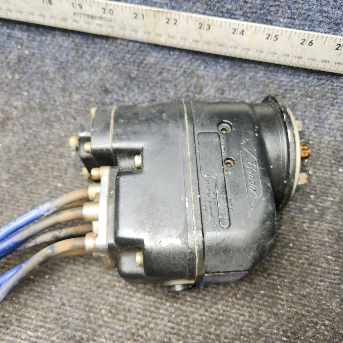 Used aircraft parts for sale, 10-600606-1 Bendix S6RSC-20 Cessna 182G Magneto