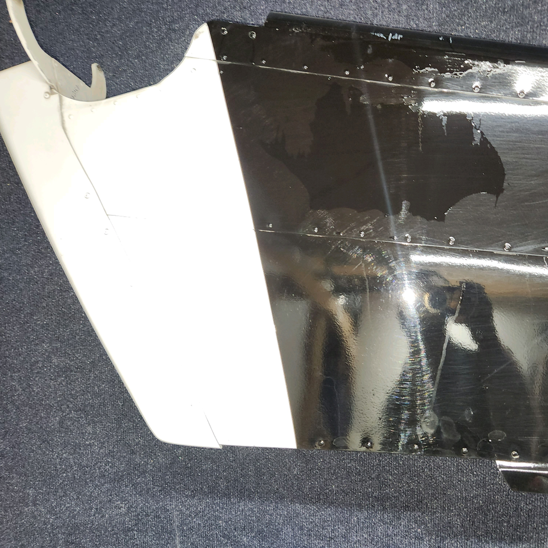 Used aircraft parts for sale, 0531006-66 Cessna 172E Rudder Assembly