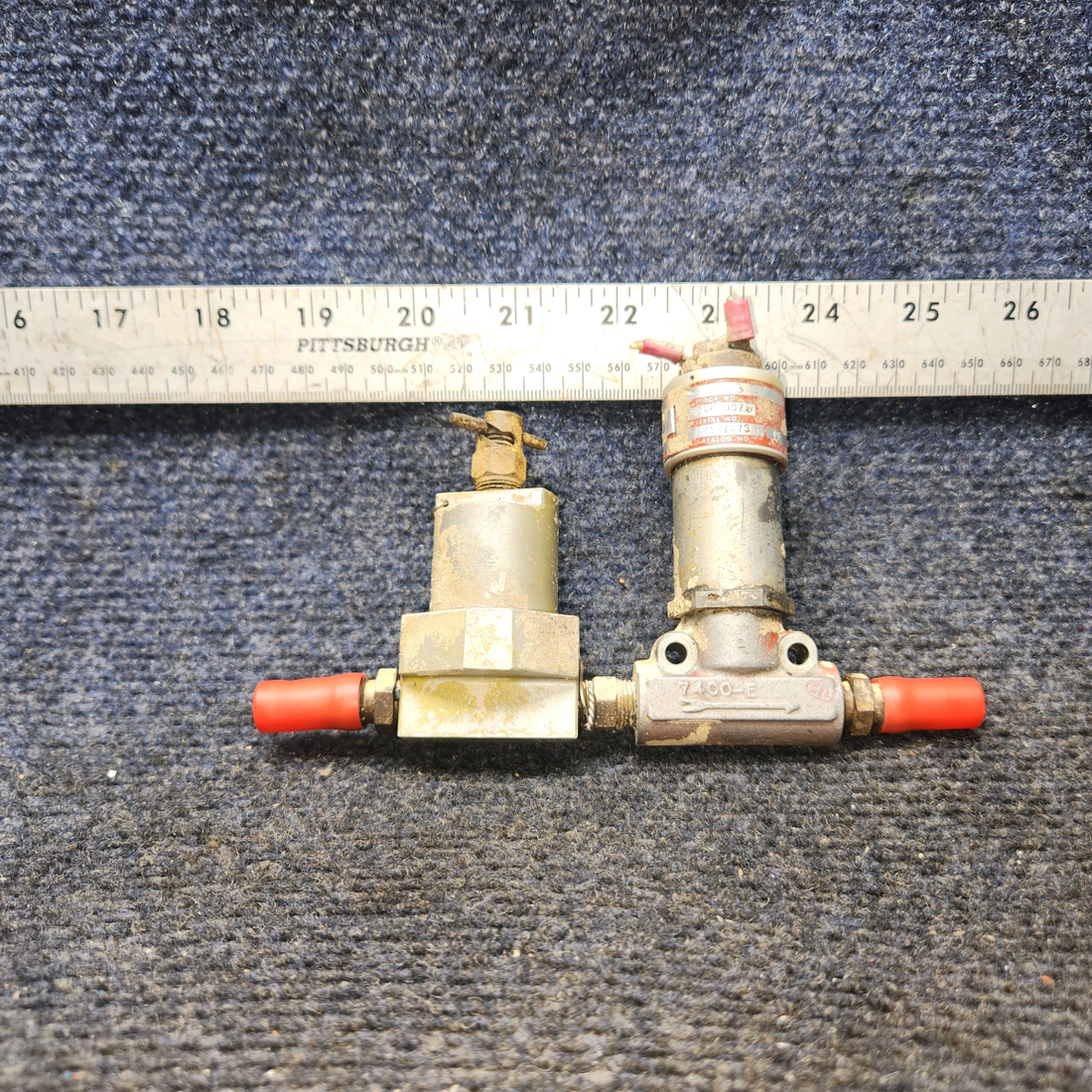 Used aircraft parts for sale, 58-380086-1 BEECHCRAFT 95-55B Shutoff Valve w/ Filter