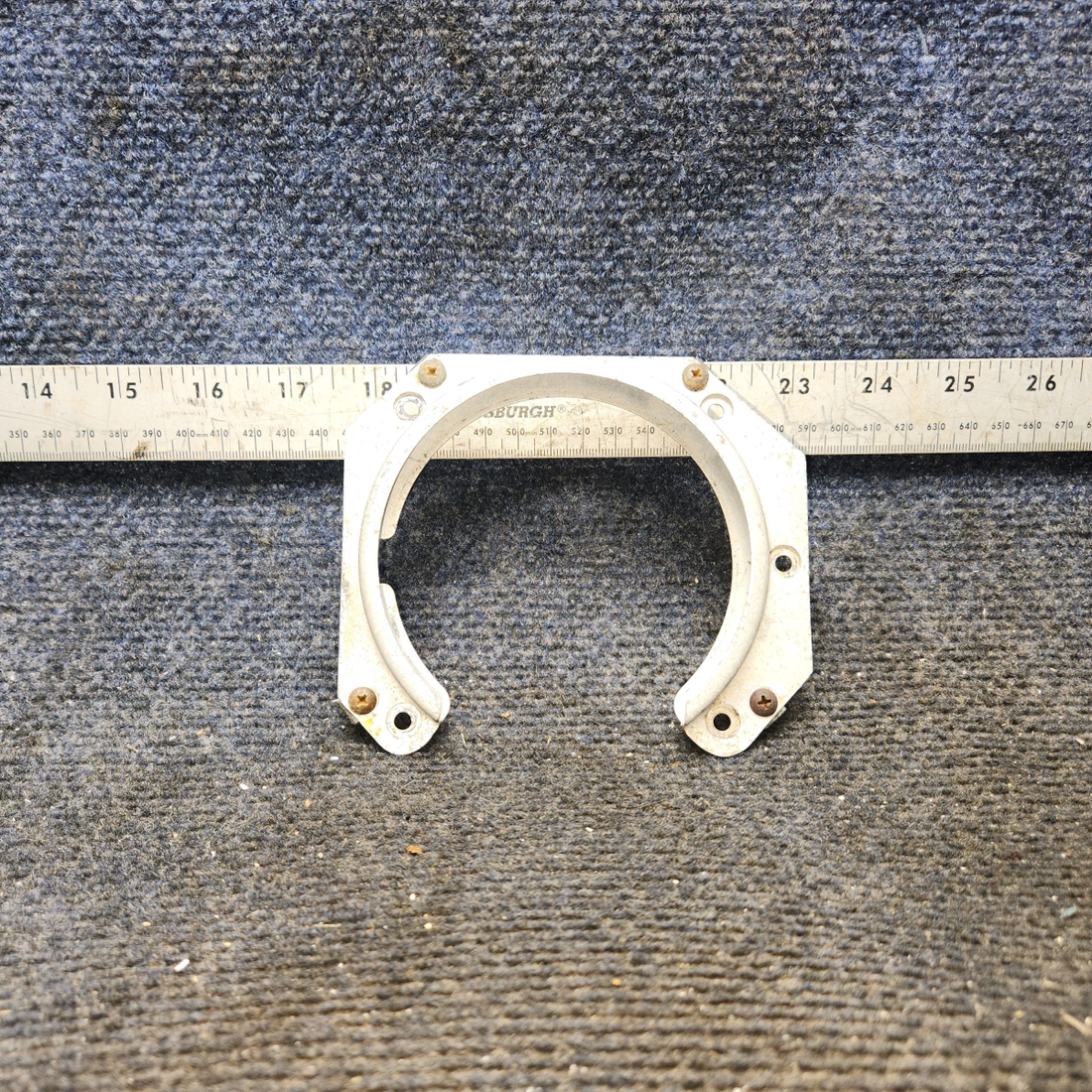 Used aircraft parts for sale, 0423542-6 Cessna 172E Landing Light Bracket Assembly