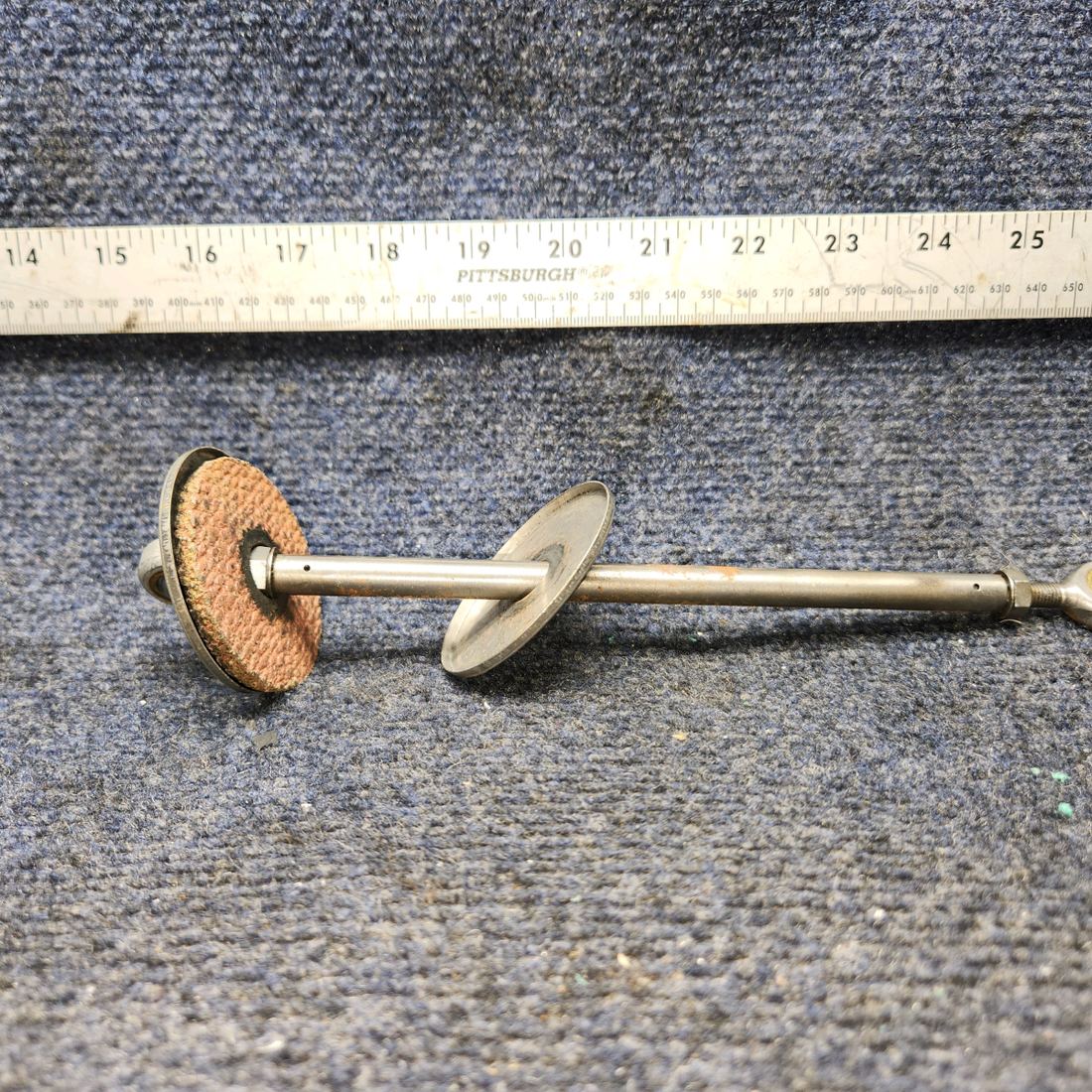 Used aircraft parts for sale, 63327-023 PIPER PA28RT-201 Nose Wheel Control Rod - Price per Each